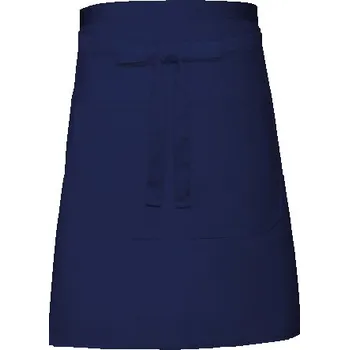 Pracovní zástěra Link Kitchen Wear Pekařská zástěra s kapsou X964T Navy 90 x 50 cm
