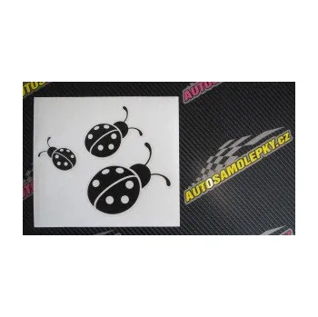 Samolepící dekorace SAMOLEPKA Berušky 001 pravá (17 - šedá) NA AUTO, NÁLEPKA, FÓLIE, POLEP, TUNING, VLASTNÍ TEXT, TISK, AUTOSAMOLEPKY.cz, POLEPY, OBRÁZEK, LOGO, SAMOLEPKY