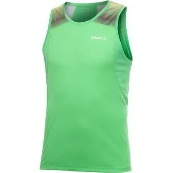 Pánské tílko Nátělník CRAFT Performance Singlet pánský zelená Velikost: XL