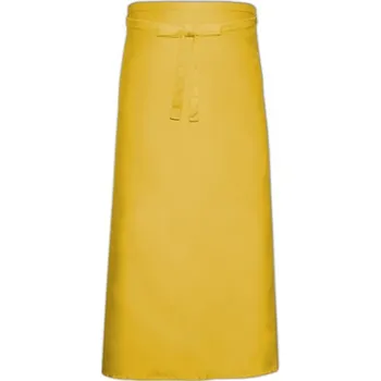 Pracovní zástěra Link Kitchen Wear Bistro zástěra X995 Yellow 100 x 100 cm