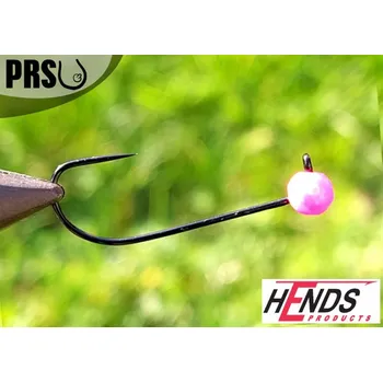 Rybářský háček Tungstenová jigovka HENDS velikost 4 barva Pink - 0,6g