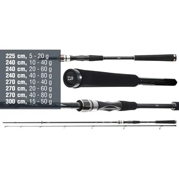 Rybářský prut Přívlačový prut Daiwa Exceler Spin 2024 - 2,40 m, 20 - 60 g