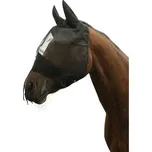 Maska proti hmyzu pro koně z PVC s třásněmi velikost Full