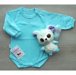 AMÁLKA Elastické, tyrkysové body Velikost: 68