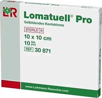 Krytí na ránu Lohmann & Rauscher Lomatuell Pro 10 x 10 cm 10 ks