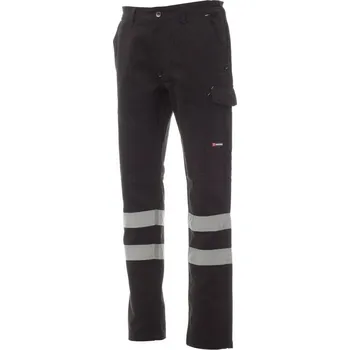 PAYPER WORKER WINTER REFLEX kalhoty pas 350g - šedá-kouř M