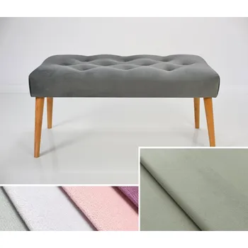 Čalouněná lavice DARINA 80x40x42 cm, barva béžová