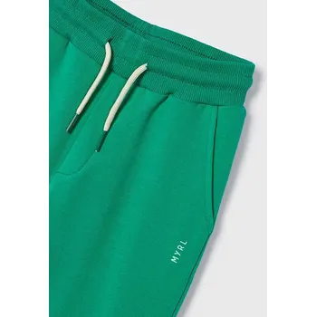 Chlapecké kalhoty Teplákové kalhoty Mayoral 742 šedé, zelené, modré Velikost: 116, barva: zelená