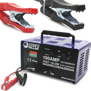 Nabíječka autobaterie Nabíječka autobaterií 6-12 Voltů Mar-Pol Ripper se startem (Nabíječka baterie 6/12V Mar-Pol PM-CD-15G)