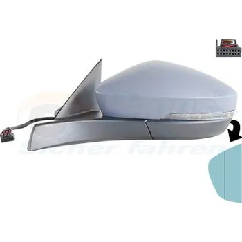 Auto zrcátko Vnější zpětné zrcátko VAN WEZEL 5710807