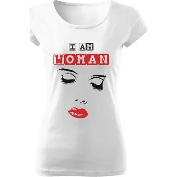 Dámské tričko Tričko s potiskem Já jsem žena dámské