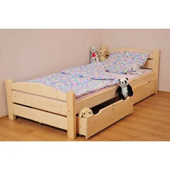 Postel Postel Kassandra masiv smrk 80x200 cm + rošt ZDARMA