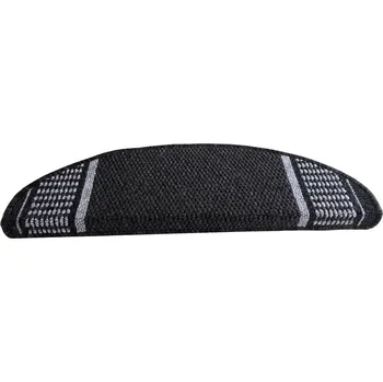 Schodnice Nášlap na schody Promenade antracit 24x65cm