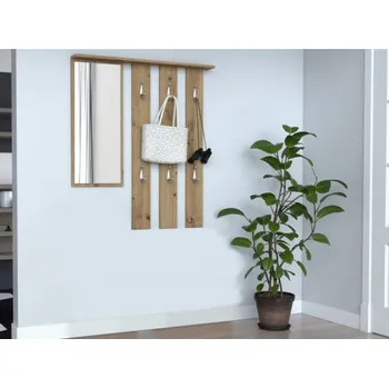 Zrcadlo Věšák + zrcadlo Ribe - dub artisan