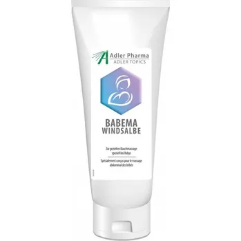 Lék proti nadýmání Adler Pharma Adler Topics Babema masážní krém pro bolavá bříška miminek, 100ml
