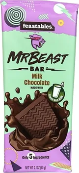 Čokoláda Feastables MrBeast mléčná čokoláda 44 % 60 g