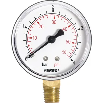 manometr G1/4"x0-4bar spodní pr.63mm