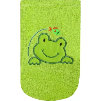 Froté žínka na mytí - zelená