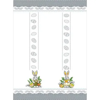 Utěrka UTĚRKA velikonoční šedá zajíc vejce