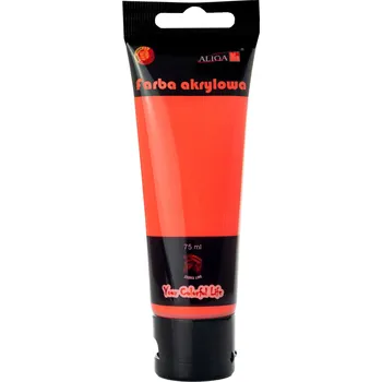 Výtvarná barva Akrylová barva 75 ml neon oranžová FTN-304 aliga