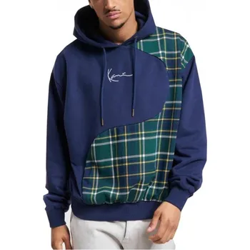 Pánská mikina Karl Kani Small Signature Wavy Block Os Hoodie M 6021646 Pánské oblečení S