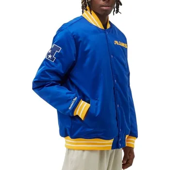 Pánská saténová bunda Mitchell & Ness NFL Los Angeles Rams M OJBF3413-LARYYPPPROYA S
