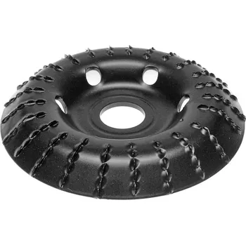 Brusný kotouč Rašle do úhlové brusky šikmá, 45°, 125 x 22,2 mm vysoký zub, TARPOL, T-89