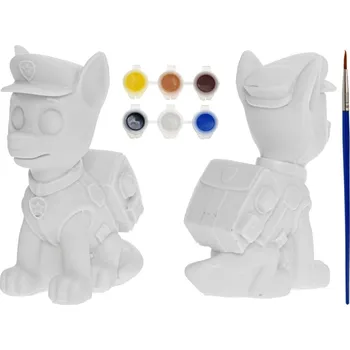 Figurka Paw Patrol Pomalujte si figurku Chase - 9 cm v krabičce