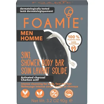 Sprchový gel Foamie 3in1 Shower Body Bar For Men What A Man
