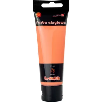 Speciální výtvarná barva aliga Akrylová barva 75 ml neon meruňková FTN-404 462636