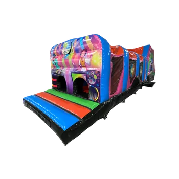 Skákací hrad Prémiová překážková nafukovací dráha | Pro kluky i Holky | Certifikovánoatrakce