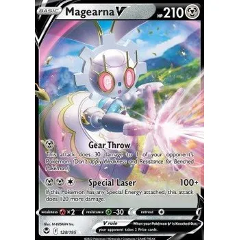 Sběratelská karetní hra Pokémon SIT 128/195 Magearna V - Silver Tempest