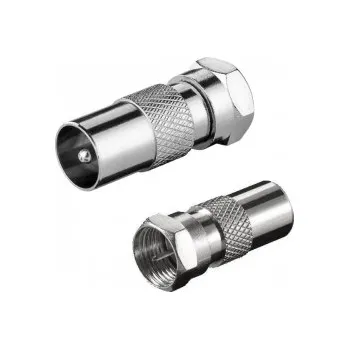 Anténní redukce Adaptér F vidlice IEC vidlice