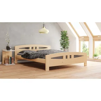 Postel Postel Diana 160x200 cm - masiv smrk 3,5 cm + rošt ZDARMA