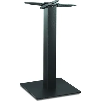 Stolová podnož DESKTHERAPY Centrální stolová podnož BCI 1701-40x40 - černá stolová základna 40 x 40 cm