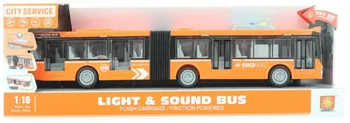 Wenyi Light and Sound Bus kloubový 1:16 oranžový