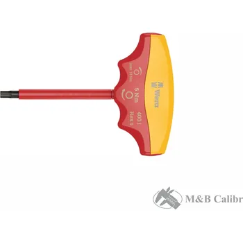 Šroubovák Wera Indikátor utahovacího momentu 400 i VDE Wera, 5 Nm, Hex 4