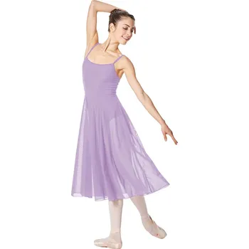 Body Lulli,Šaty na modernu – dlouhé LUB256, šeříková fialová L