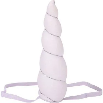 Karnevalový kostým Karnevalový kostým | čelenka jednorožec - Bílá