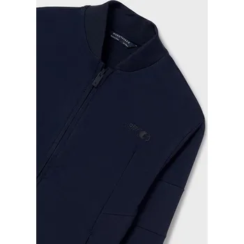 Chlapecká mikina Chlapecká mikina, bomber bunda Mayoral 6474 modrá Velikost: 166 (16 let), barva: modrá