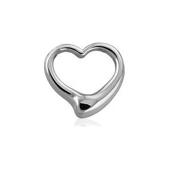 Přívěsek OPP1041 Ocelový přívěšek - srdce