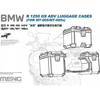 Plastikový model Meng 1/9 BMW R 1250 GS ADV Luggage Cases (pro MT-005/MT-005s)