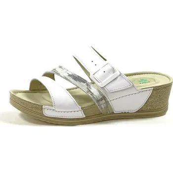 Dámská zdravotní obuv Sante zdravotní obuv Santé N/00209/1/10/10C dámské kožené zdravotní pantofle bílé Tabulka dámských velikostí: 38