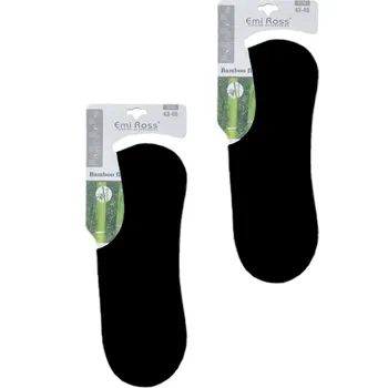 Dámské ponožky Emi Ross Ponožky z bambusu, černá - 3 páry Velikost: 39-42