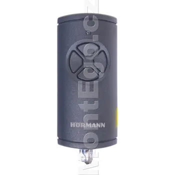 Pohon brány Ovladač Hörmann HSE 4 BS matný černý, mikrovysílač pro pohony vrat Hörmann, 868 MHz