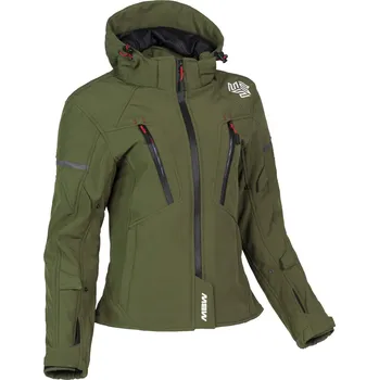 Moto bunda MBW HANA olive green dámská softshell bunda