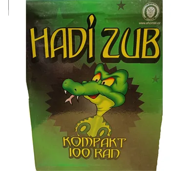 Zábavní pyrotechnika Hadí zub fontána 100 ran