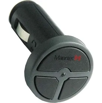 Dálkový ovladač vrat Marantec Digital 323 do autozapalovače, 3 kanálový dálkový ovladač, 868,3MHz MC323.868