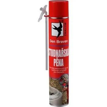 Montážní pěna DEN BRAVEN studnařská pěna 750ml, trubičková dóza, zelená