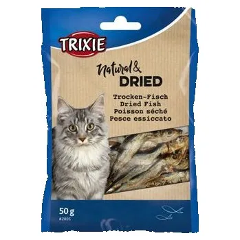 Pamlsek pro kočku Rybičky sušené pro kočky 5-6cm 50g TR 1ks